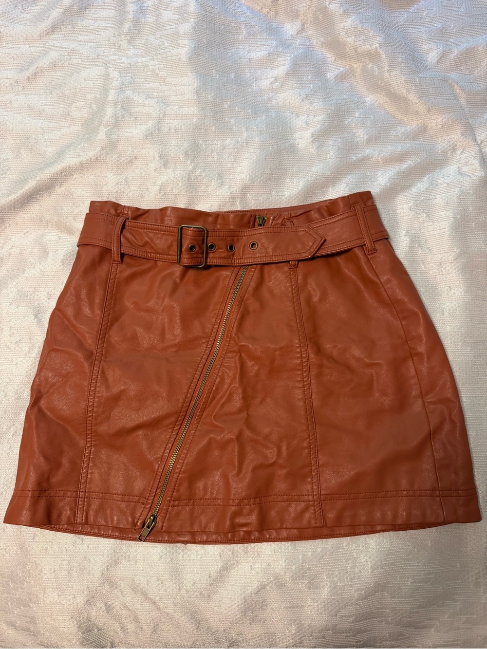 Free People Pleather Skirt - Vintage